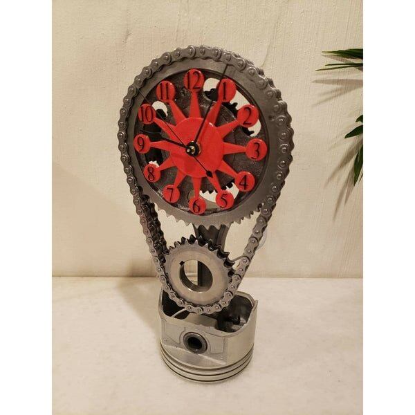HOT SALE 49% OFF🔥SMALL BLOCK TIMING CHAIN CLOCK