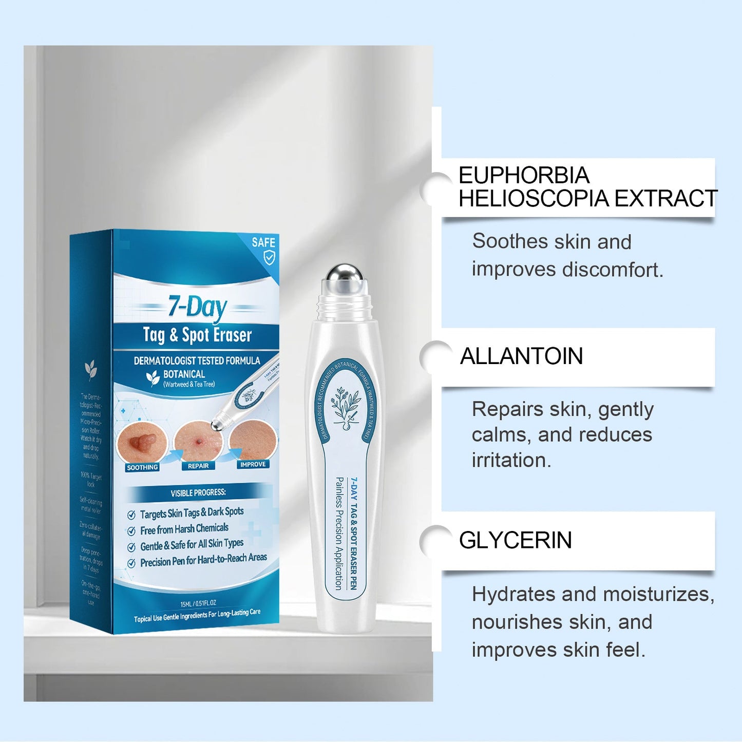Kefuwa™ Botanical Spot & Tag Precision Roll Pen