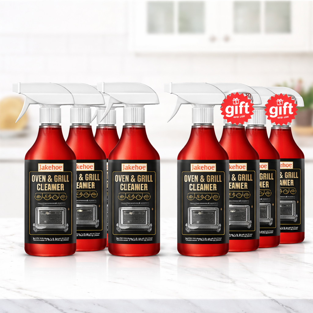 🧼 BUY 2 GET 1 FREE! ✨ Oven & Grill Cleaner Spray – Dissolves Grease in 5 Mins, No Scrubbing & Eliminates Odors 🔥  21 Reviews 4