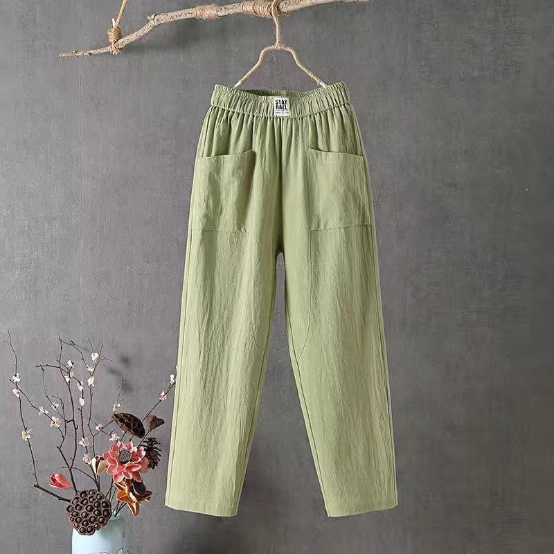 ❣️Summer Hot Sale👖Women's Loose Trousers