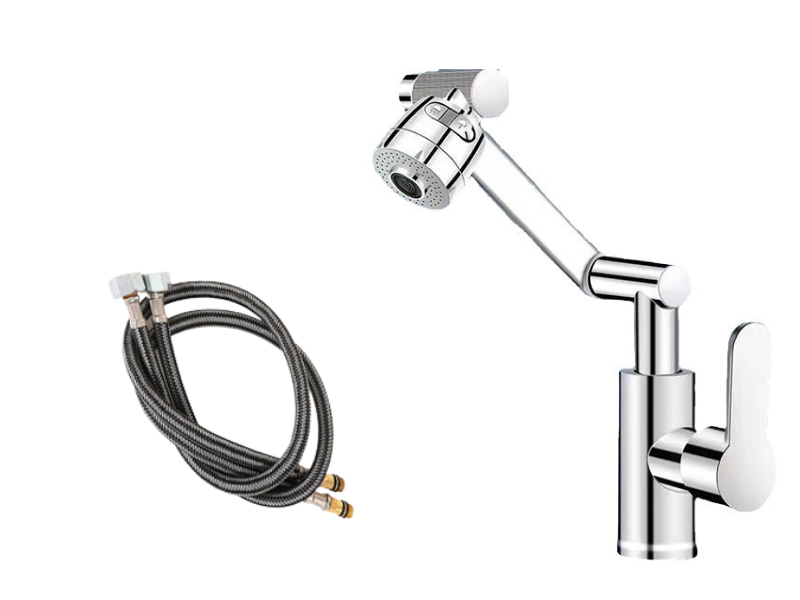🔥2026 New Upgrade ＆ Hot Sale ＆ 50％ Off🔥360° Rotating Mechanical Arm Faucet – Flexible, Modern & Easy to Use ✨