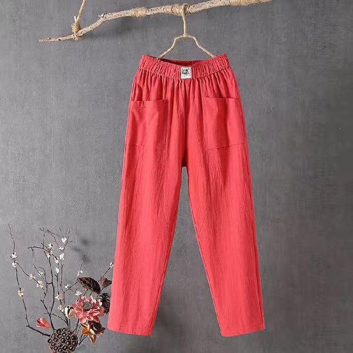 ❣️Summer Hot Sale👖Women's Loose Trousers