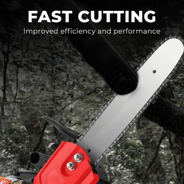 💥 BEST-SELLER BACK IN STOCK! 🔥 High-powered cordless chainsaw (lithium battery) - 🎁 Free tool kit for a limited time!
