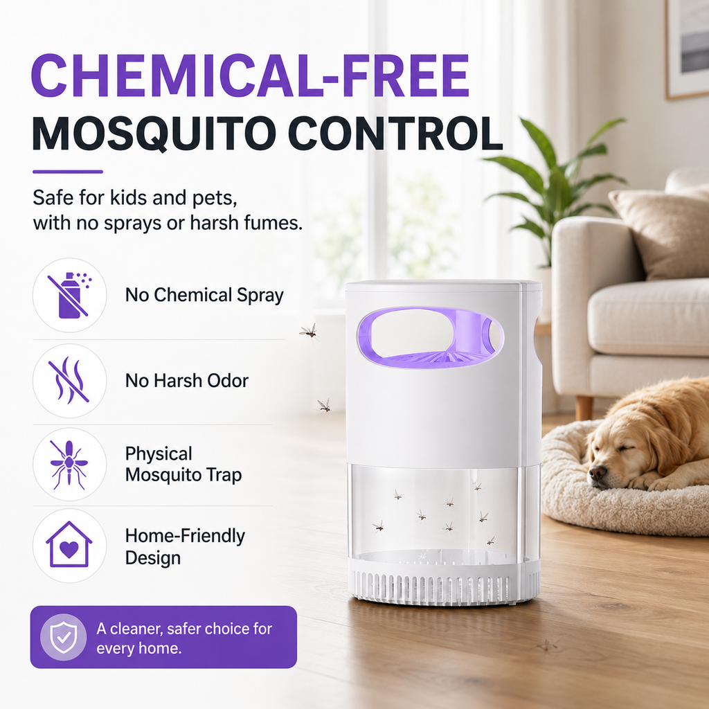 🦟 50% OFF! UV Mosquito Killer Lamp – quiet, USB, chemical-free. 50K+ sold! 🔇🌙