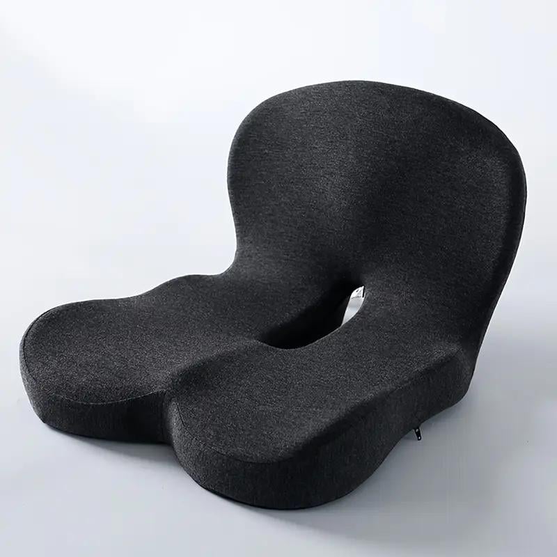 💎 50% OFF! 💎 Non-Slip Memory Foam Seat Cushion – Sciatica Relief, Breathable Mesh & Universal Fit for Car, Office & Wheelchair