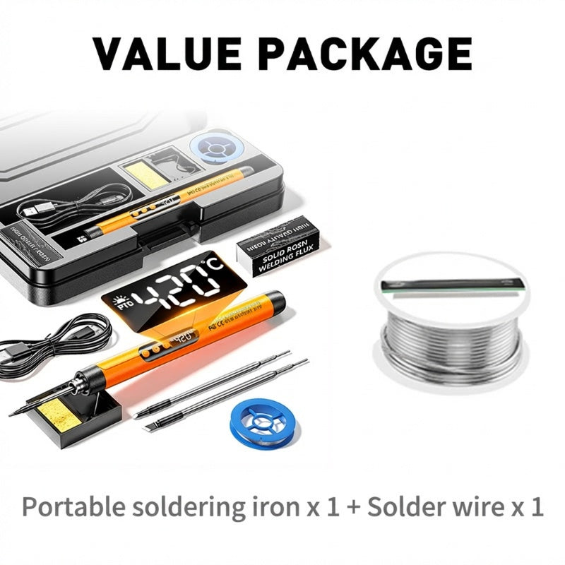 🎁✨ Tragbares elektrisches Polier- & Schleifset – Perfekt für alle Oberflächen! ✨🔧