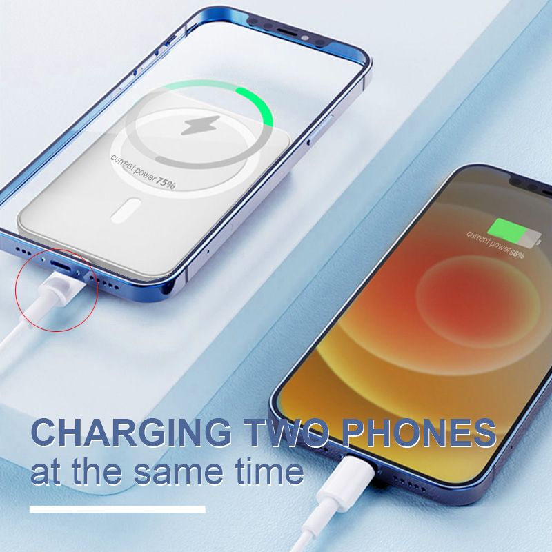 🎁Hot Sale 45% OFF🔋Fast Charge Portable Wireless Magnetic Power Bank