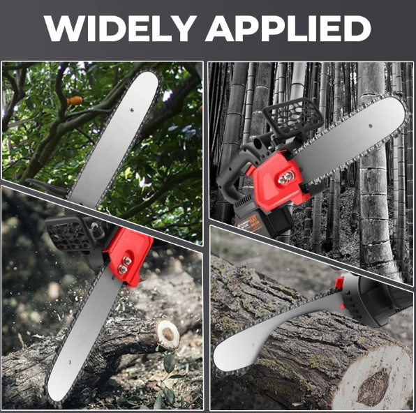 💥 BEST-SELLER BACK IN STOCK! 🔥 High-powered cordless chainsaw (lithium battery) - 🎁 Free tool kit for a limited time!