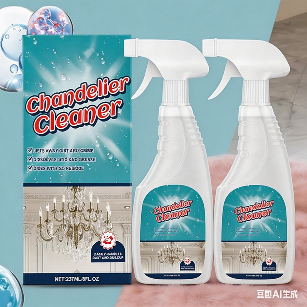 💡50% OFF🧼 Light Fixture Cleaning Spray | Powerful stain removal · Safe for all materials with no residue · Protects metal from oxidation · Suitable for chandeliers and decorative lights