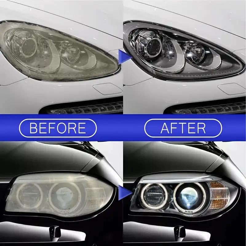 💥LAST DAY SALE 60% OFF⏰🚘Automotive Headlamp Restoration Fluid Kit