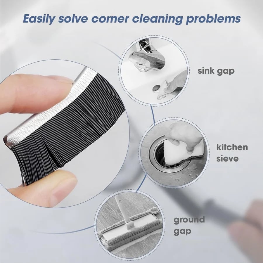 🧹Gap brush with hard brush