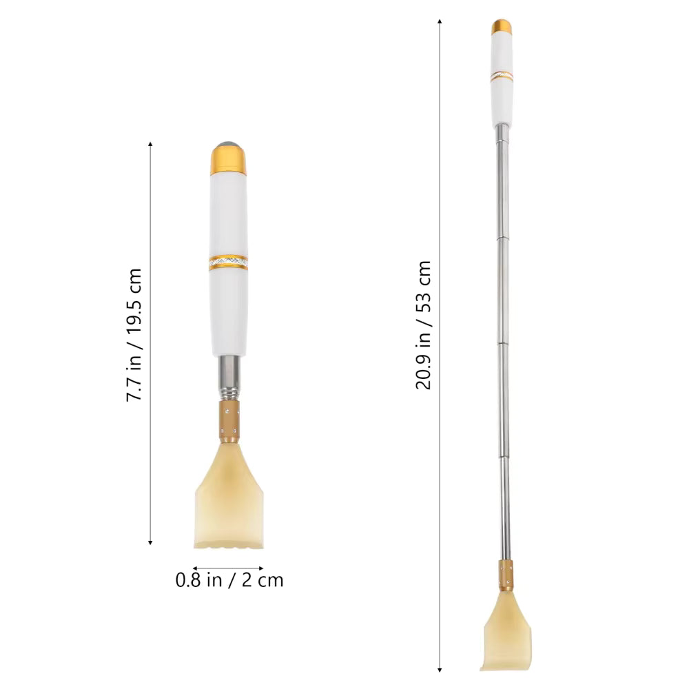 Retractable Stainless Steel Back Scratcher Portable Back Scraper