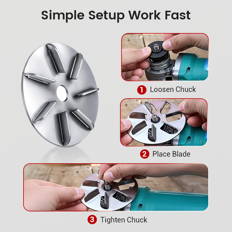 🧰BUY 2 GET 3 FREE🔧Labor-Saving Pig Hair Remover Scraper Disc