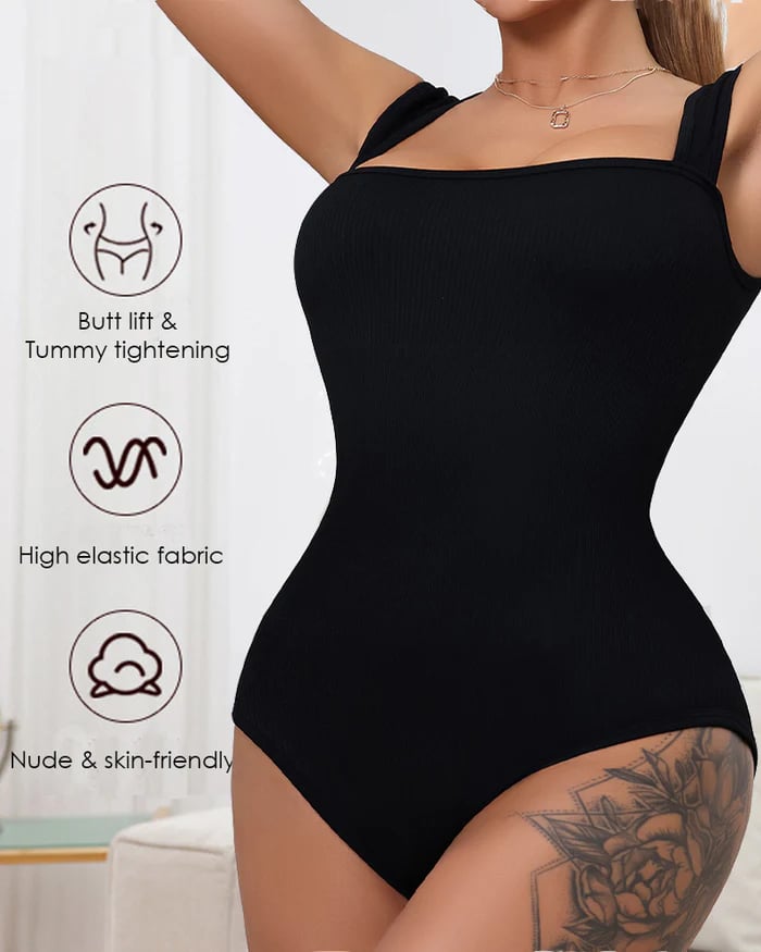 【😍Hot Sale 50% 😍】Sleeveless Tummy Control Tank Tops Bodysuits