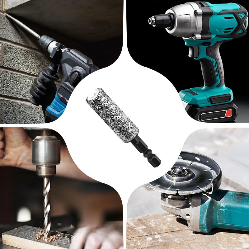 🔥Hot Sale 50% OFF🔥2-in-1 Hexagonal Shank Brazing Dry Drilling Specialized Hole Opener