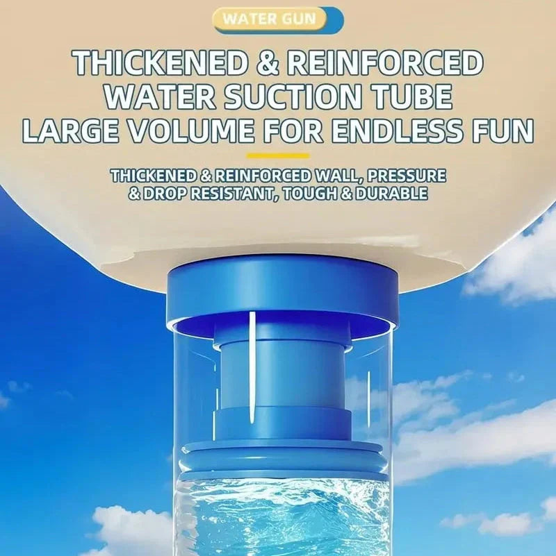 💦🎇360° Rotary Firework Water Blasters - Rapid-Fill Pump Action Pool Cannons for Summer Outdoor Games (Ages 3+)