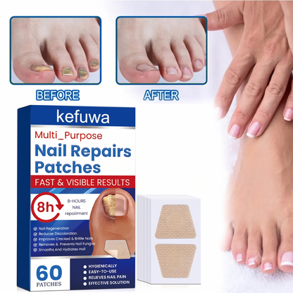 kefuwa Fungal NailRestoration Patches -Restore Clear, HealthyNails Discreetly