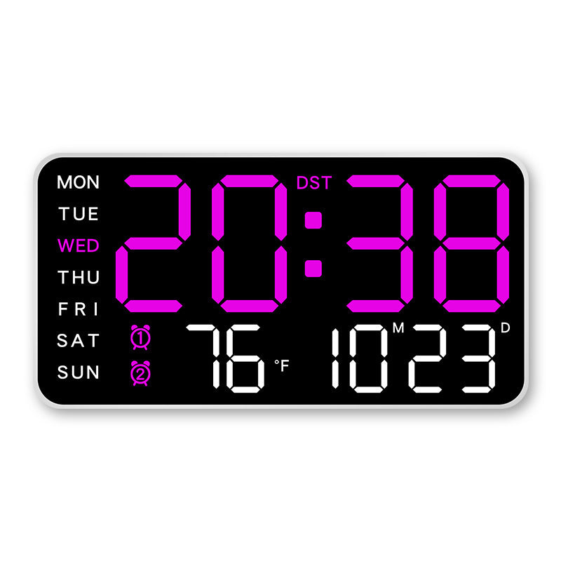 📢40% OFF!⏰Multifunctional decorative LED digital wall clock