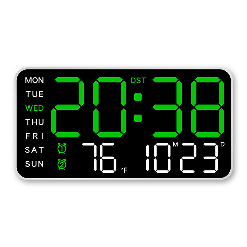 📢40% OFF!⏰Multifunctional decorative LED digital wall clock