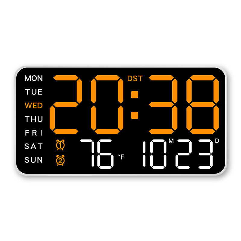 📢40% OFF!⏰Multifunctional decorative LED digital wall clock