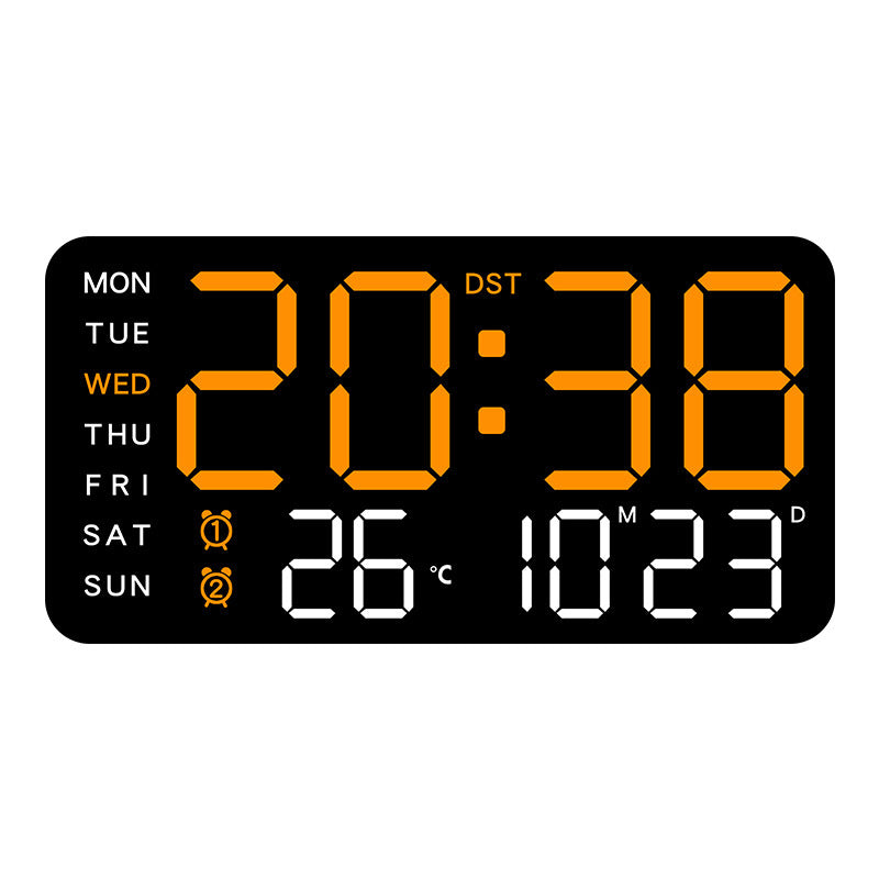 📢40% OFF!⏰Multifunctional decorative LED digital wall clock
