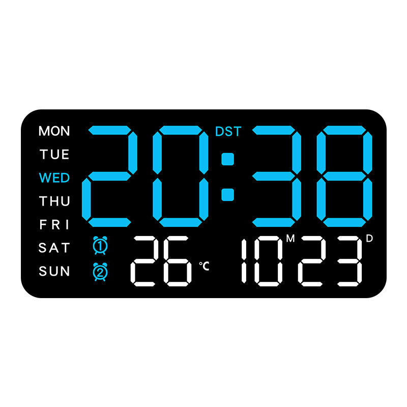 📢40% OFF!⏰Multifunctional decorative LED digital wall clock