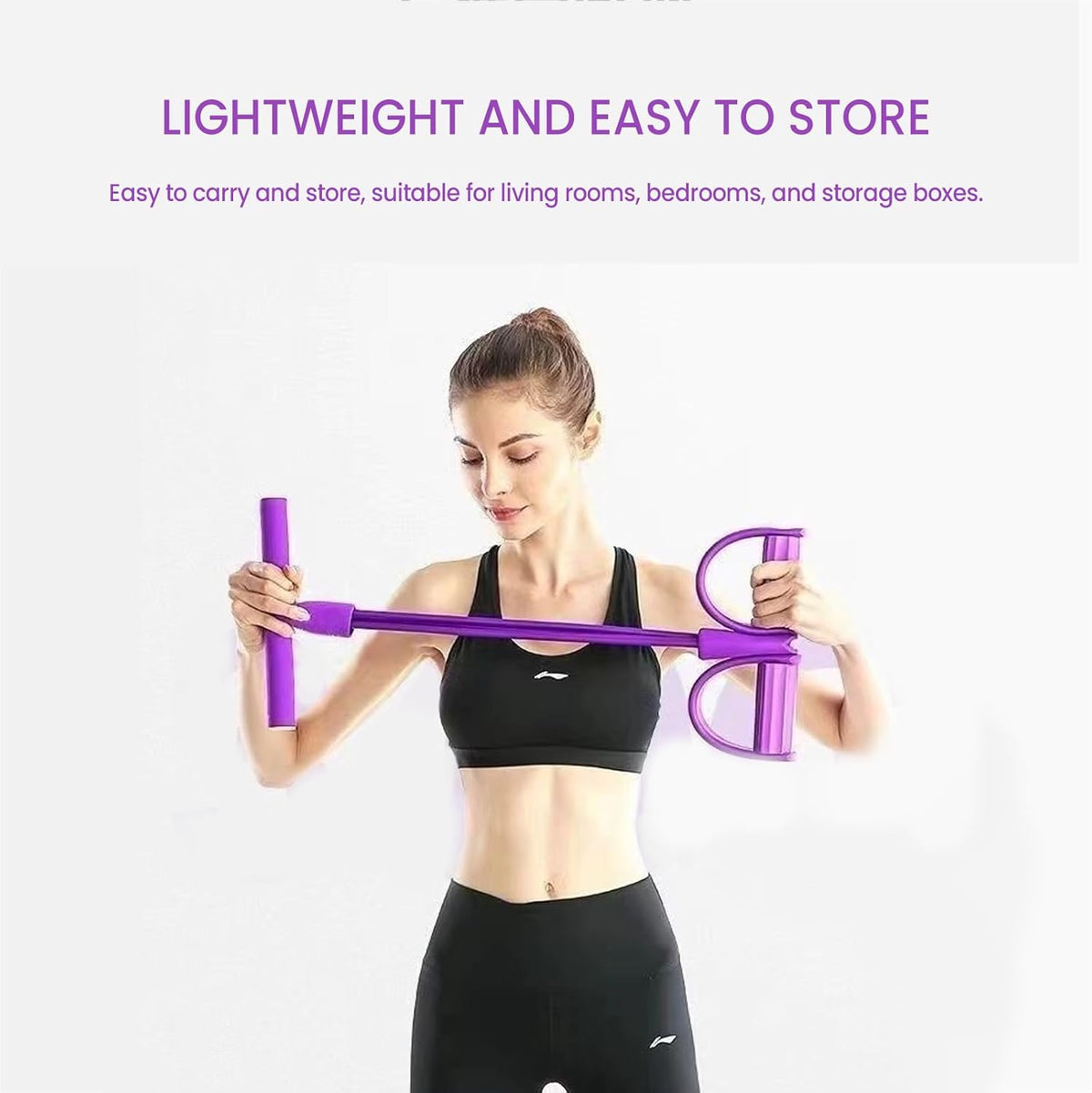 🦵 50% OFF NOW! 🚴 8-Tube Pedal Resistance Device – Full-Body Workout, Adjustable & Home Fitness 🏋️