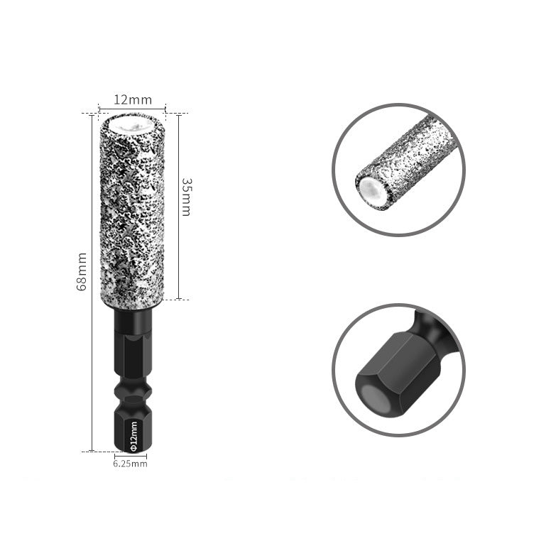 🔥Hot Sale 50% OFF🔥2-in-1 Hexagonal Shank Brazing Dry Drilling Specialized Hole Opener