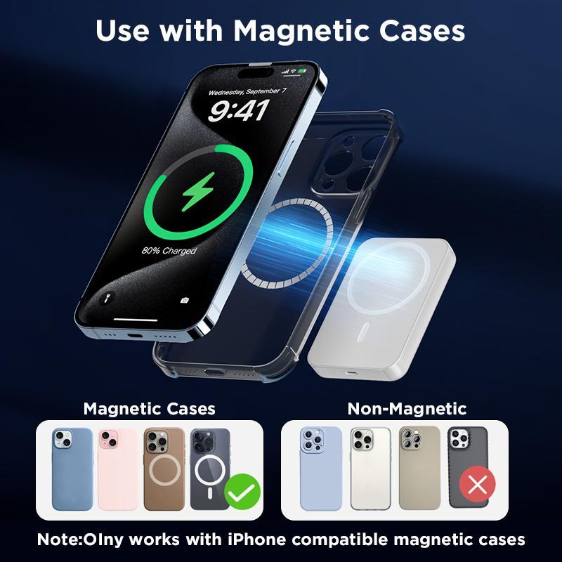 🎁Hot Sale 45% OFF🔋Fast Charge Portable Wireless Magnetic Power Bank