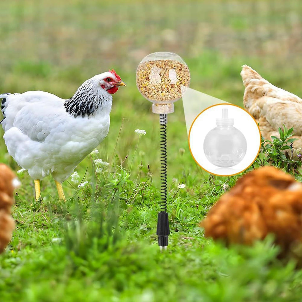 🔥HOT SALE 50% OFF🔥-Chicken Peck Toy, Chicken Swing Feeder, Chick Slow Feeder Toy (2 Pack)