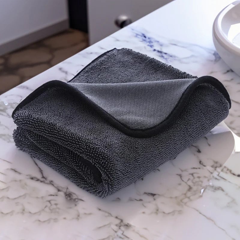 🧽 50% OFF NOW! 🔥 Twist Pile Microfiber Cloth – Highly Absorbent, Lint-Free & Scratch-Resistant 🚗