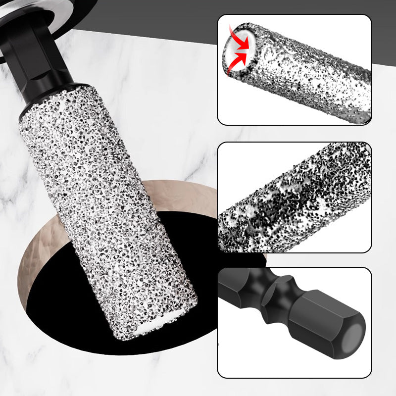 🔥Hot Sale 50% OFF🔥2-in-1 Hexagonal Shank Brazing Dry Drilling Specialized Hole Opener