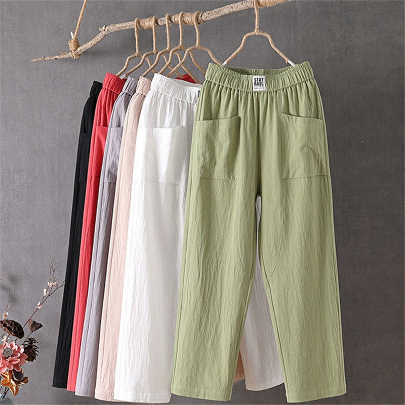 ❣️Summer Hot Sale👖Women's Loose Trousers