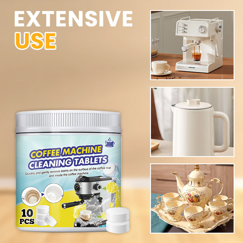 🔥Hot Sale 49% OFF🔥Powerful Cleaning Effervescent Tablets for Coffee Machine
