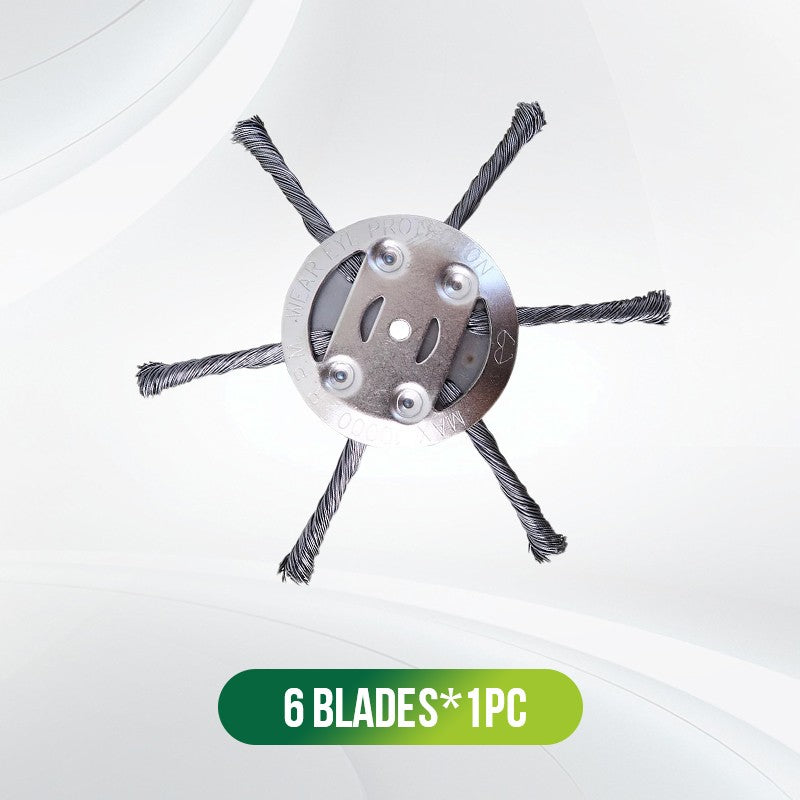 🔥50% OFF!🔥🔥Thread trimmer replacement head，Steel wire grass cutting head🌿