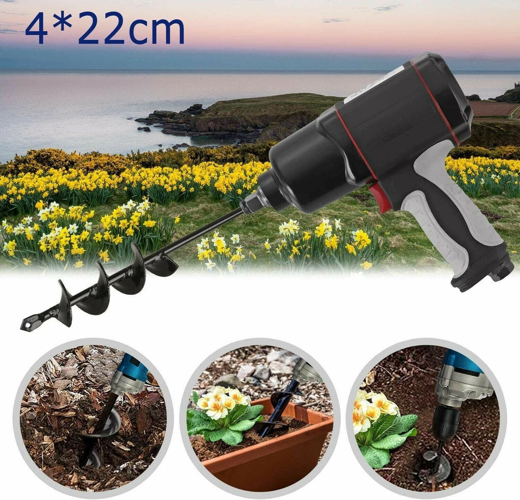 🎁Hot Sale 50% OFF⏳Easy Gardening Auger Spiral Drill Bit🌱