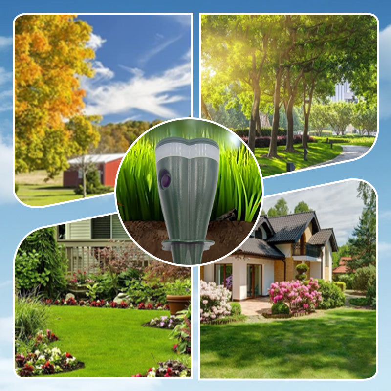 🌸Spring Sale 57% OFF☘️Outdoors Solar Powered Waterproof Screw Mole Repellent