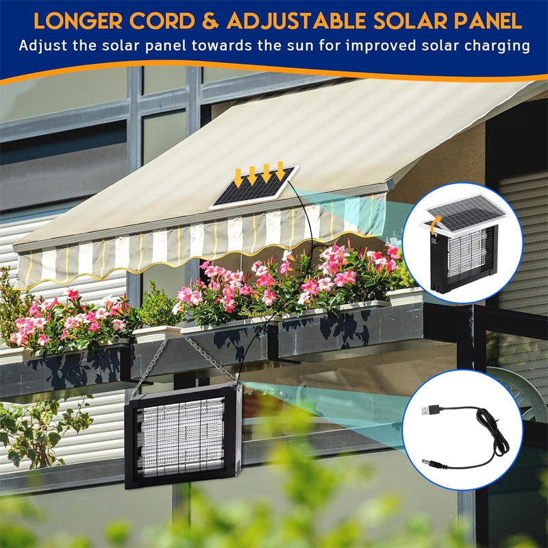🔥Limited Time Promotion 50% OFF🏡 🦟Garden Essentials, Solar Mosquito Killer Lights, Intelligent Mosquito Killer!