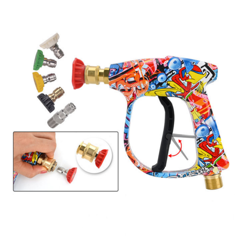 💥Lastday! Hurry up！！💥🔥High Pressure Washer Gun with 5PCS Nozzles