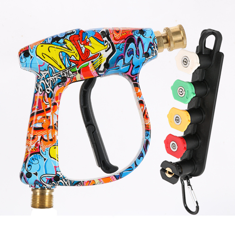 💥Lastday! Hurry up！！💥🔥High Pressure Washer Gun with 5PCS Nozzles