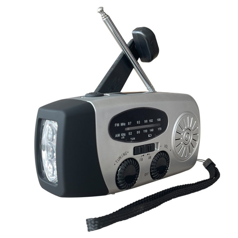 📻🔆 2026 New Solar Radio – 50% Off Limited Time!🔋⚡ Hand Crank & USB Charger, NOAA Weather Alert, Flashlight, Power Bank for Emergency, Camping, Outdoor Survival