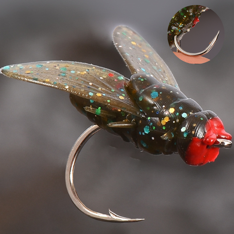 🔥Hot Sale 50% Off💥Multi-Hook Artificial Fly Fishing Lure Set