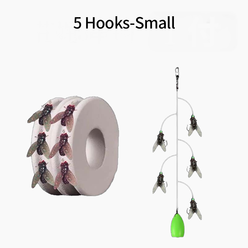 🔥Hot Sale 50% Off💥Multi-Hook Artificial Fly Fishing Lure Set