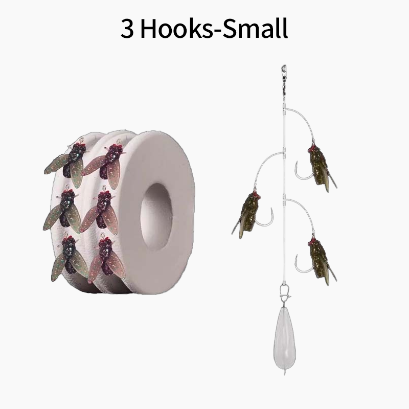 🔥Hot Sale 50% Off💥Multi-Hook Artificial Fly Fishing Lure Set