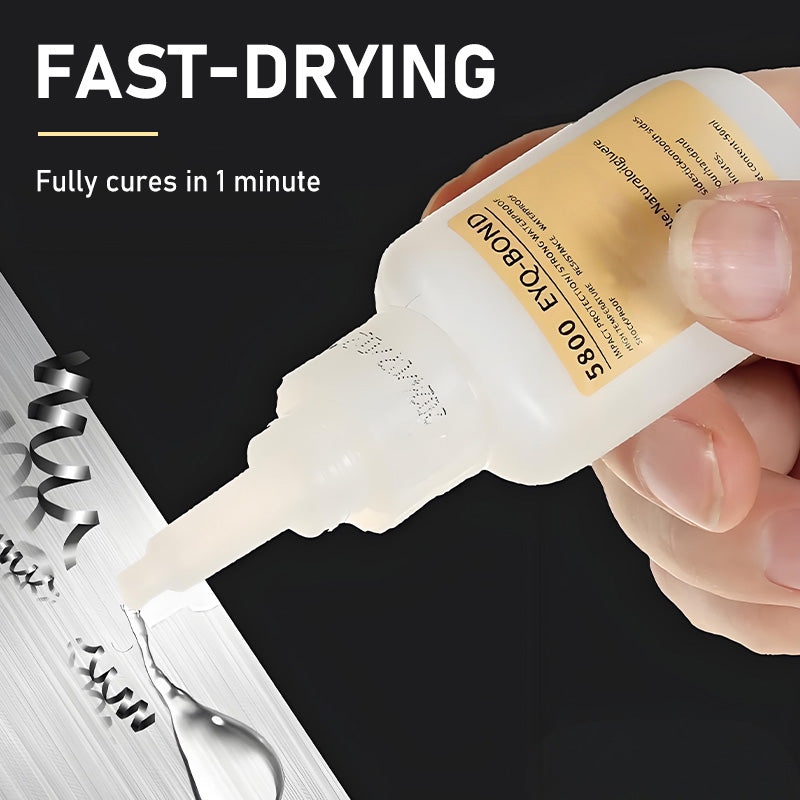 ⏳🔥 Limited supply, 50% off while supplies last! 🏡Multi-Purpose Power Quick-Dry Welding Adhesive