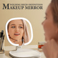 LED Folding High-Definition Makeup Mirror