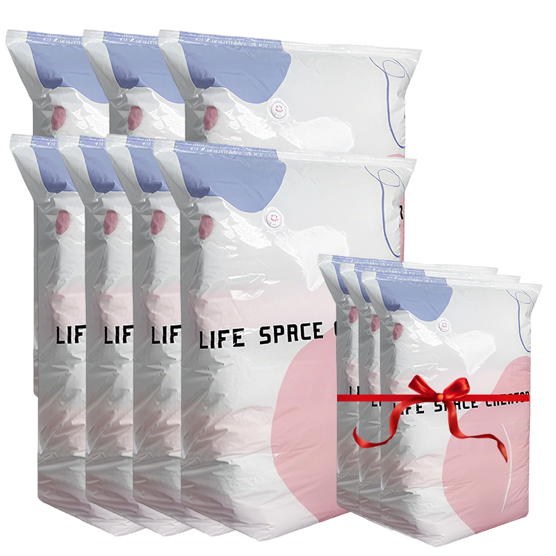 ⏳ Limited-Time Sale 🔥Buy 1 Get 1 Free   Pump-Free Vacuum Compression Bags, Large Size