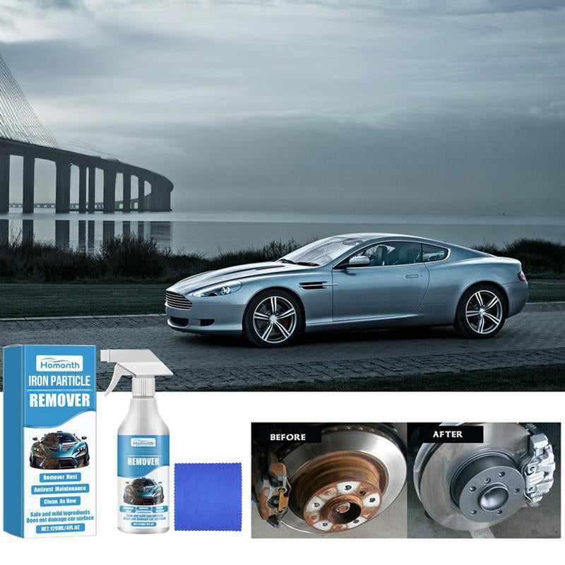 🚗 50% OFF NOW! ⚙️ Car Rust Remover Spray – Dissolves Iron Particles, Safe on Paint & Easy Application 🧽