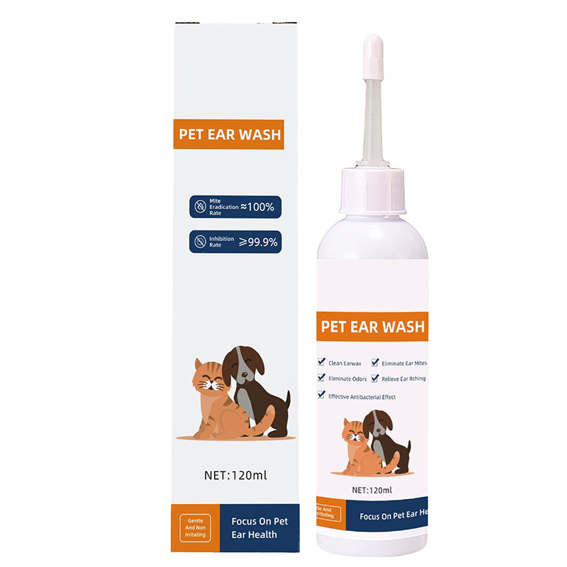 🎁 BUY 2 GET 1 FREE! ✨ Pet Ear Cleaner – Gentle Aloe Formula for Dogs & Cats, Prevents Infections & Odor 🌿👂