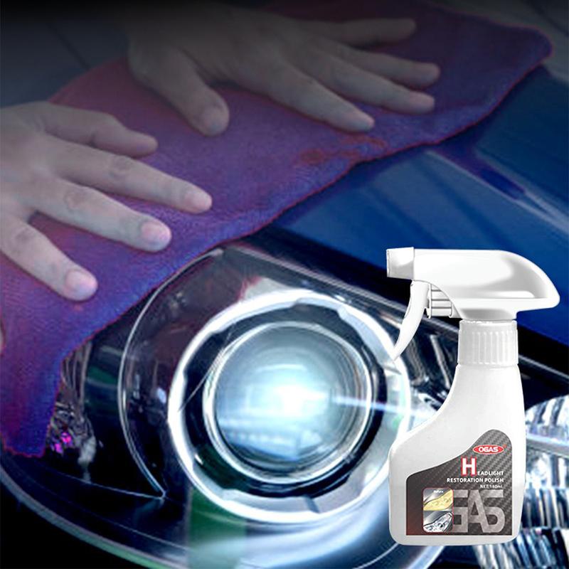 ⏳50% OFF NOW🔥Automotive Headlamp Refurbisher & Crystallization Coating Agent Kit🚗✨